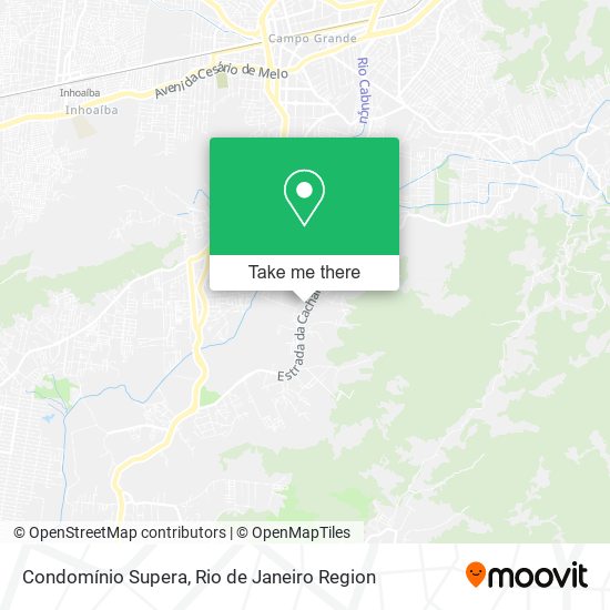 Condomínio Supera map