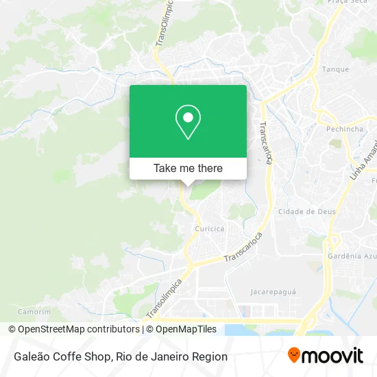 Galeão Coffe Shop map