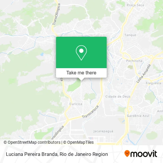 Luciana Pereira Branda map