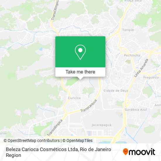 Beleza Carioca Cosméticos Ltda map