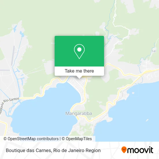 Boutique das Carnes map