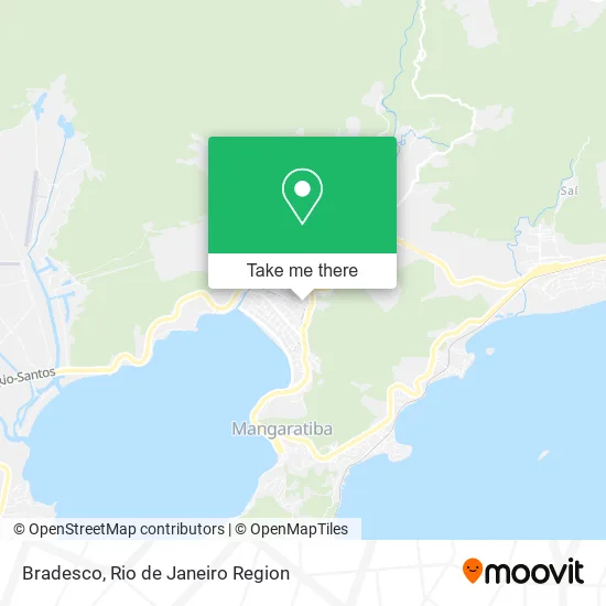 Bradesco map
