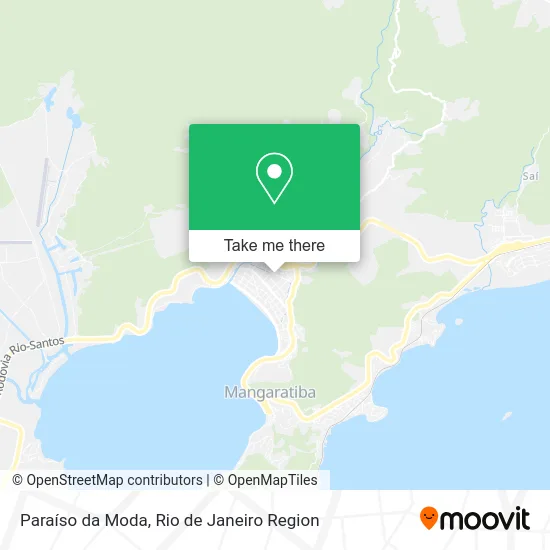 Paraíso da Moda map