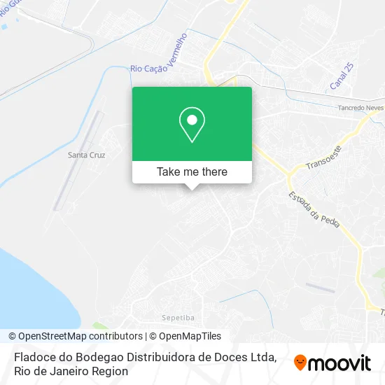 Fladoce do Bodegao Distribuidora de Doces Ltda map