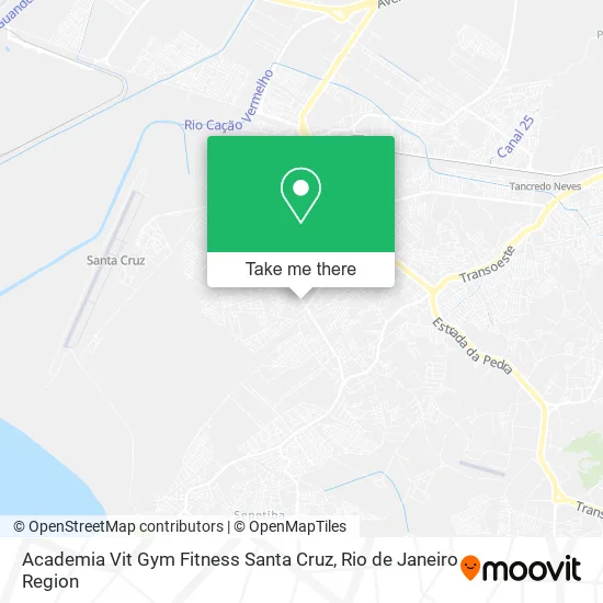 Academia Vit Gym Fitness Santa Cruz map