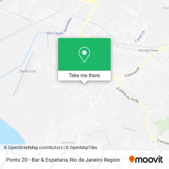 Ponto 20 - Bar & Espetaria map