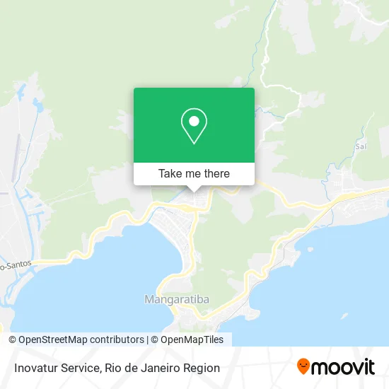Inovatur Service map
