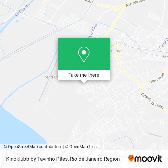 Mapa Kinoklubb by Tavinho Pães