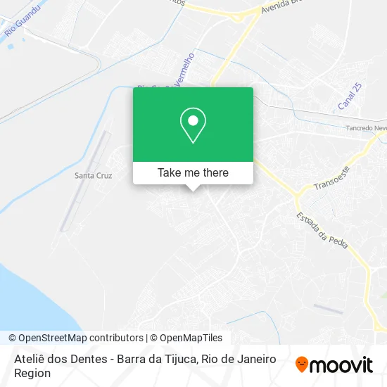 Ateliê dos Dentes - Barra da Tijuca map