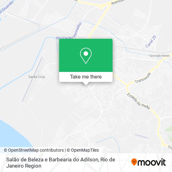 Salão de Beleza e Barbearia do Adilson map