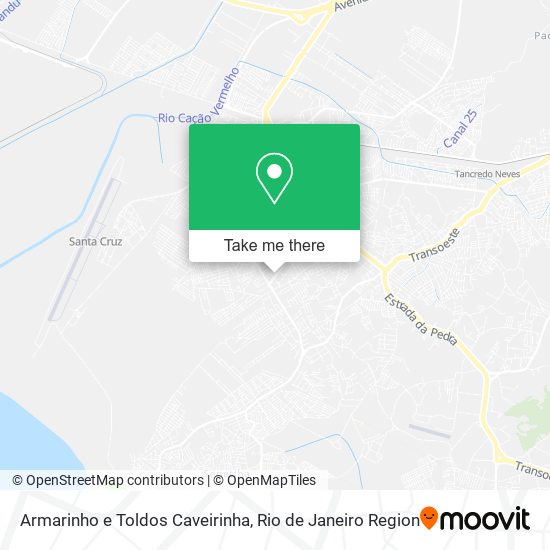 Armarinho e Toldos Caveirinha map