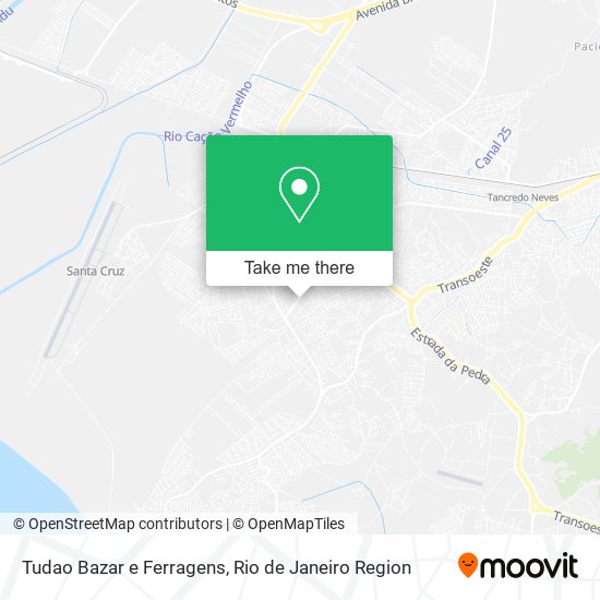 Tudao Bazar e Ferragens map