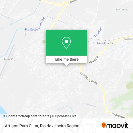 Artigos Pará O Lar map