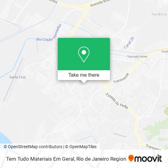 Tem Tudo Materiais Em Geral map