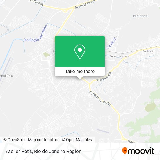 Ateliêr Pet's map