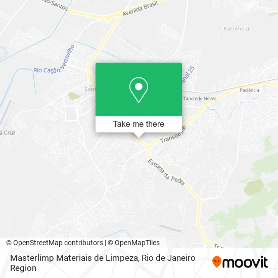 Masterlimp Materiais de Limpeza map
