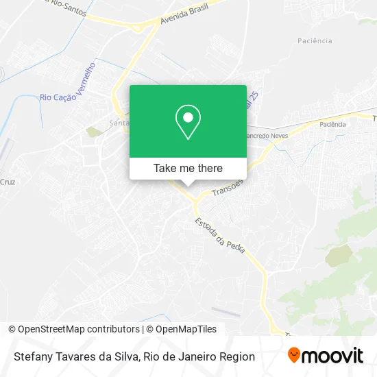 Stefany Tavares da Silva map