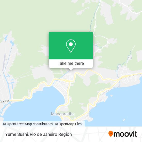 Yume Sushi map