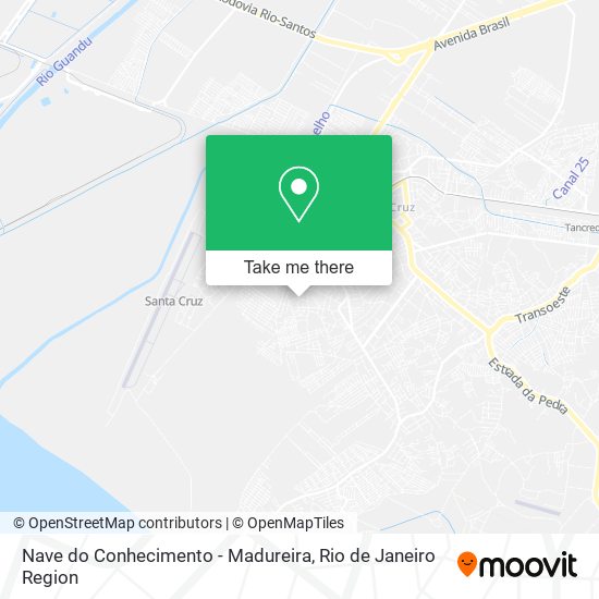 Mapa Nave do Conhecimento - Madureira