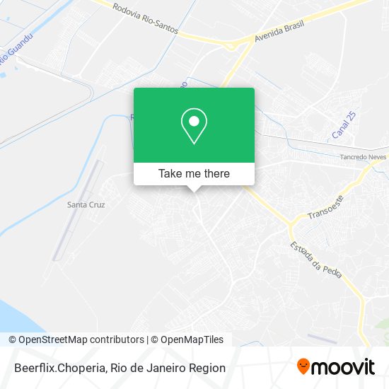 Beerflix.Choperia map
