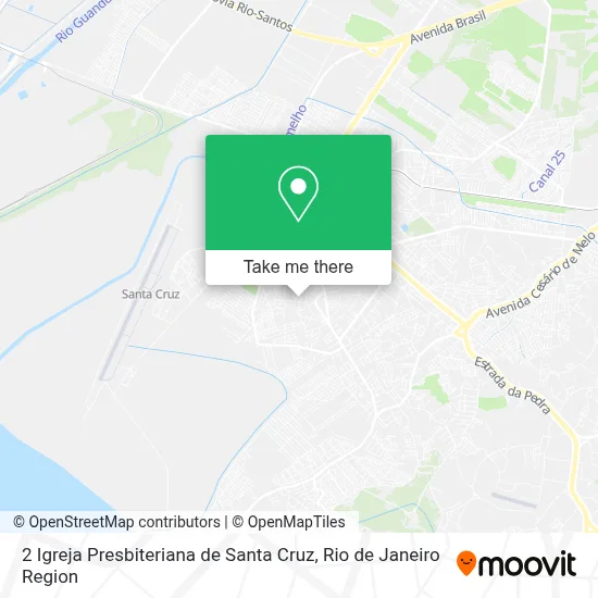 2 Igreja Presbiteriana de Santa Cruz map