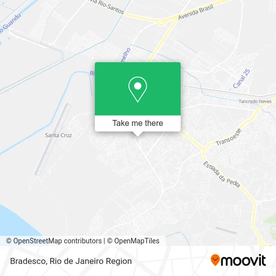Bradesco map