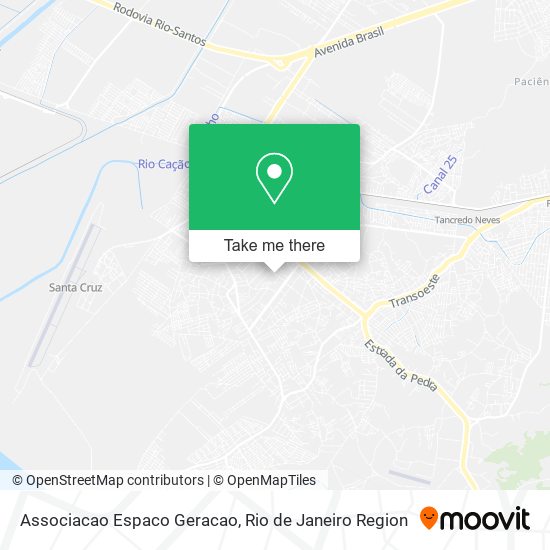 Associacao Espaco Geracao map