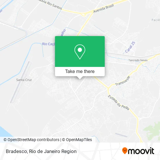 Bradesco map