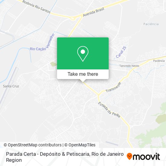 Parada Certa - Depósito & Petiscaria map