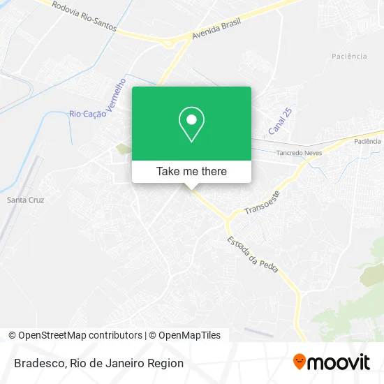 Bradesco map