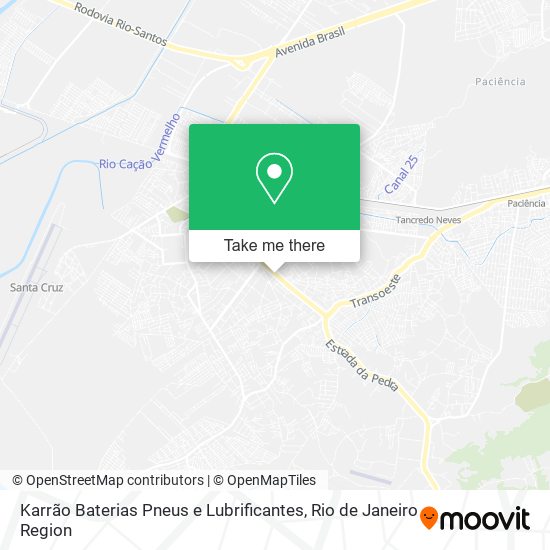Karrão Baterias Pneus e Lubrificantes map