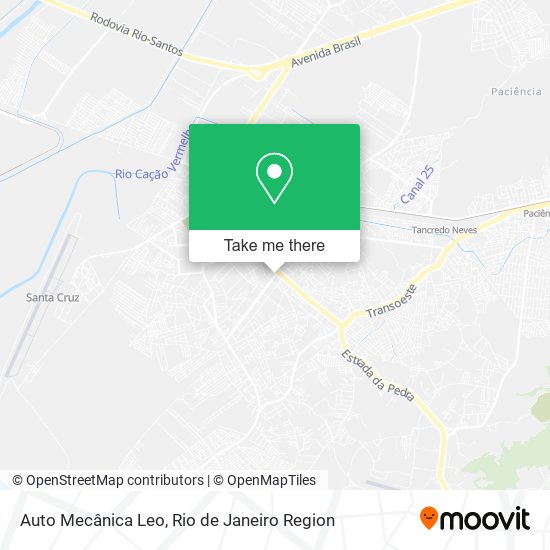 Auto Mecânica Leo map