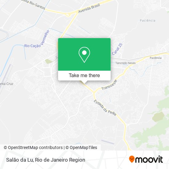 Salão da Lu map