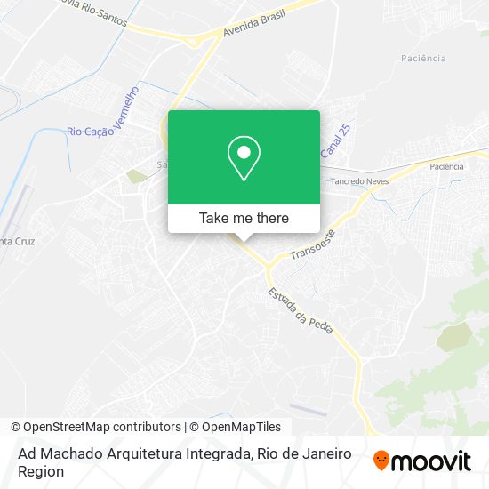 Ad Machado Arquitetura Integrada map