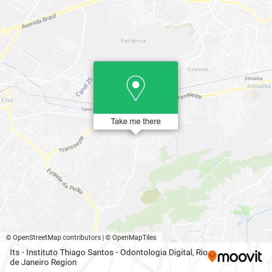 Its - Instituto Thiago Santos - Odontologia Digital map