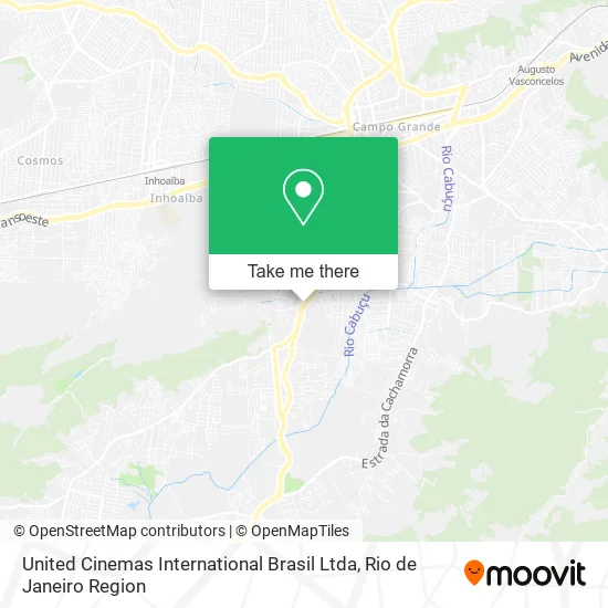 United Cinemas International Brasil Ltda map