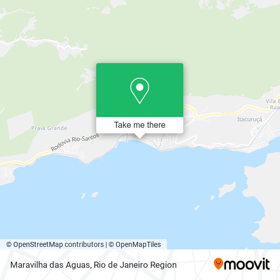 Maravilha das Aguas map