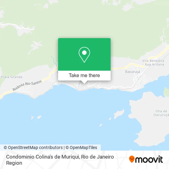 Condominio Colina's de Muriqui map