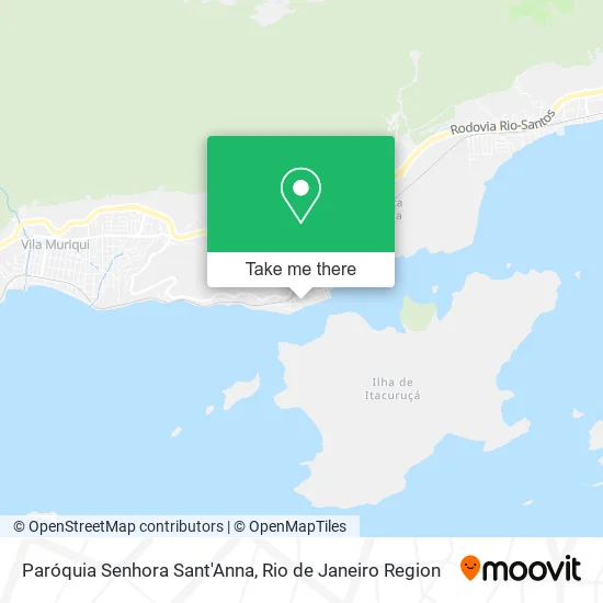 Paróquia Senhora Sant'Anna map