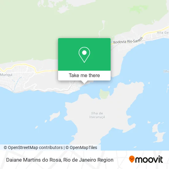 Daiane Martins do Rosa map