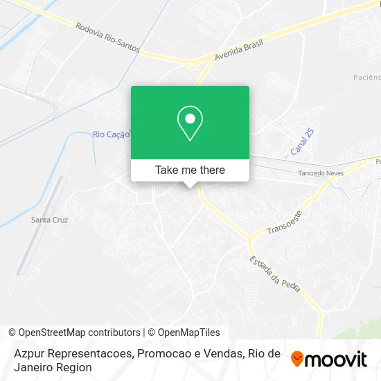 Azpur Representacoes, Promocao e Vendas map