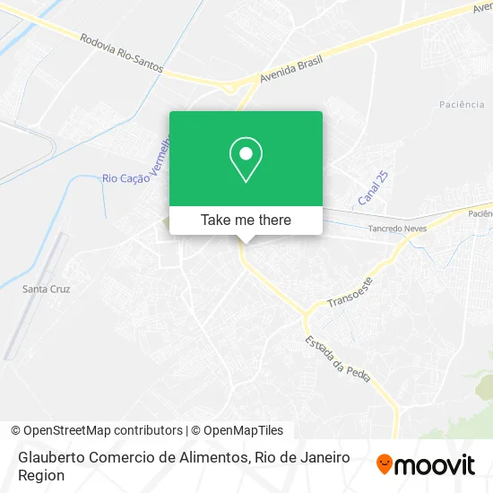 Glauberto Comercio de Alimentos map