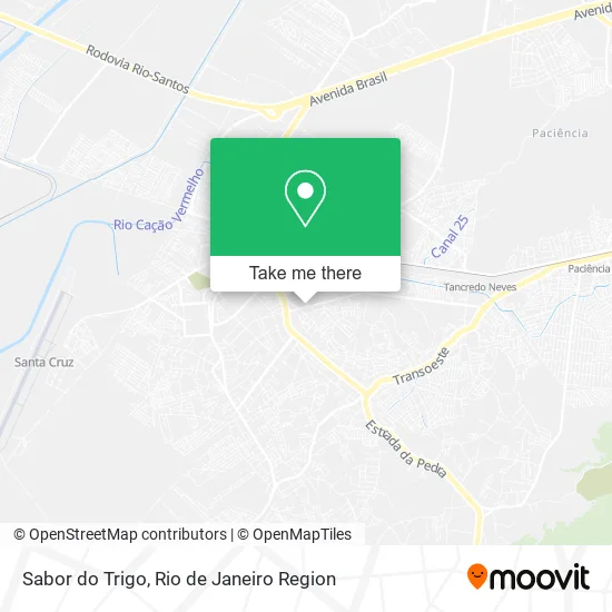 Sabor do Trigo map