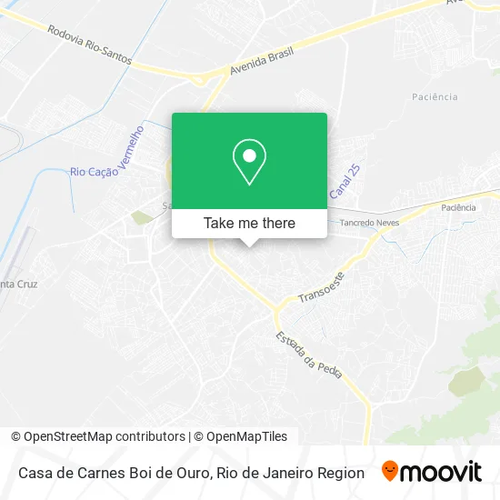 Casa de Carnes Boi de Ouro map
