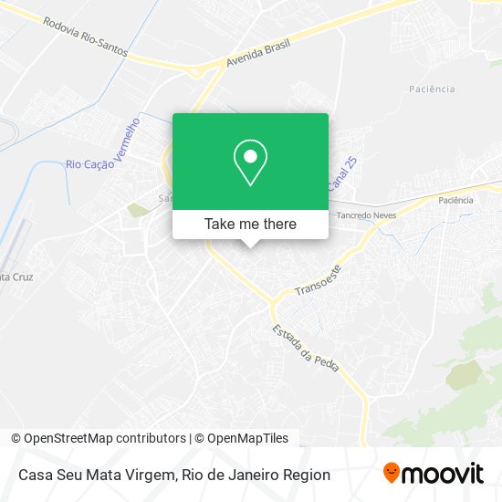 Casa Seu Mata Virgem map
