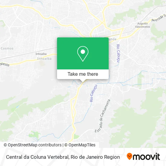 Central da Coluna Vertebral map