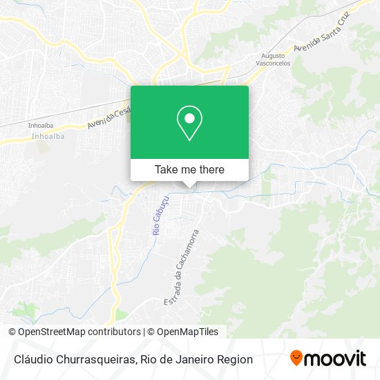 Cláudio Churrasqueiras map