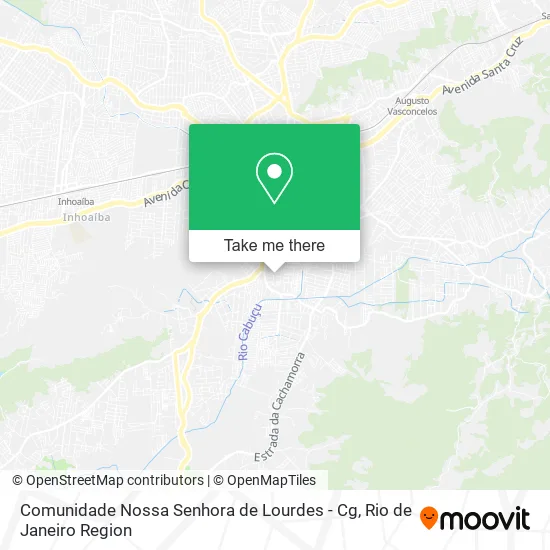 Comunidade Nossa Senhora de Lourdes - Cg map