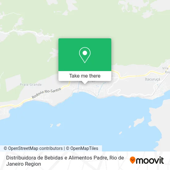 Distribuidora de Bebidas e Alimentos Padre map