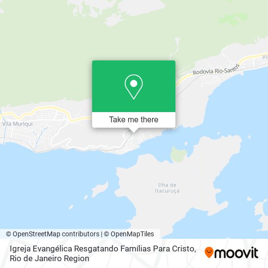 Mapa Igreja Evangélica Resgatando Famílias Para Cristo